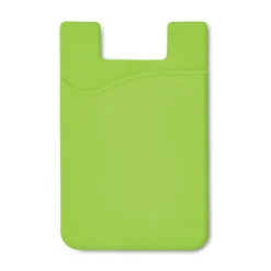Silikonowe etui do kart płatni / Limonka MO8736-48