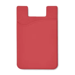 Silikonowe etui do kart płatni / Czerwony MO8736-05