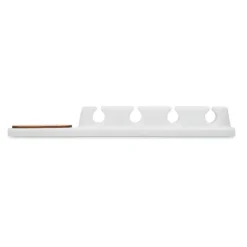 Silikonowy organizer kabli / Bialy MO2824-06