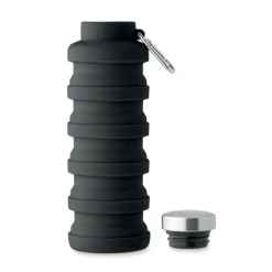 Składana butelka 500 ml / Czarny MO2548-03