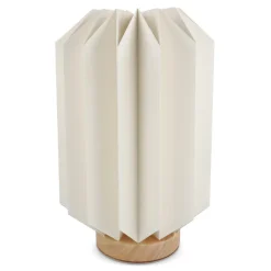 Składana papierowa lampa LED Coollux Eos, 25 cm (rozmiar skrzynki na listy) / Naturalny LT40728-N0094