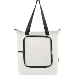 Składana torba termiczna EcoFold z materiału RPET, o pojemności 15 l / Sandstone 13009206