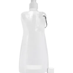 Składany bidon 420 ml z karabińczykiem / Czerwony V6503-05