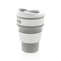 Składany kubek podróżny 350 ml / Szary P432.602
