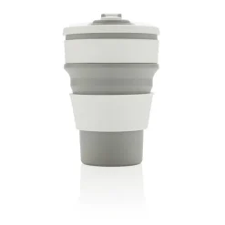 Składany kubek podróżny 350 ml / Szary P432.602