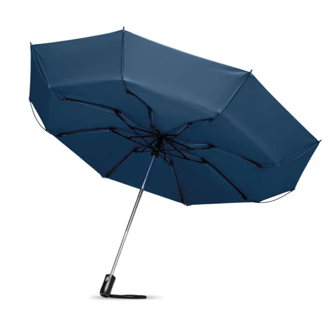 Składany odwrócony parasol / Granatowy MO9092-04