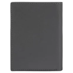 Składany portfel na karty and money pocket Double B Saffiano Grey / Szary HLG526H