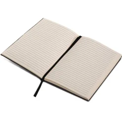 Skórzany dziennik/planer A5 z recyklingu / Ciemnoszary LT92521-N0060