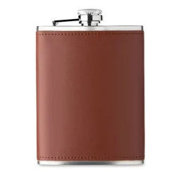 Smukła piersiówka 200 ml / Brazowy MO2629-01