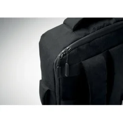 Smukły plecak na laptop 15 cal / Czarny MO2305-03