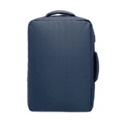 Smukły plecak na laptop 15 cal / Francuski Granat MO2305-85