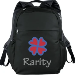 Smukły plecak na laptop 15" / Czarny 12018600