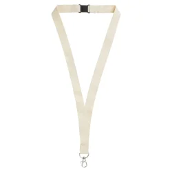 Smycz na klucze z organicznej bawełny / Ecru LT90882-N0054