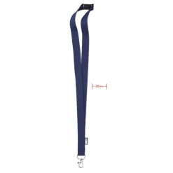 Smycz RPET 20 mm / Granatowy MO6100-04