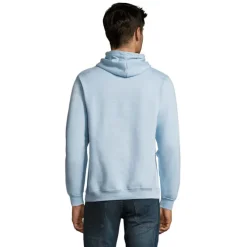 SNAKE sweter z kapturem / Błękitny S47101-SK-XS