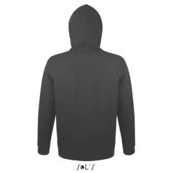 SNAKE sweter z kapturem / Ciemny szary S47101-DG-XL