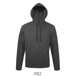 SNAKE sweter z kapturem / Ciemny szary S47101-DG-XXL