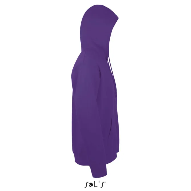 SNAKE sweter z kapturem / Dark purple S47101-DA-XXL