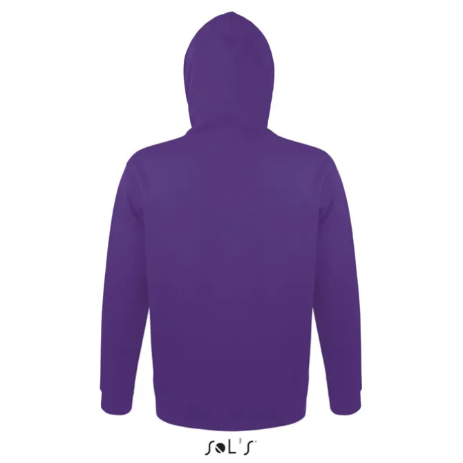 SNAKE sweter z kapturem / Dark purple S47101-DA-XXL