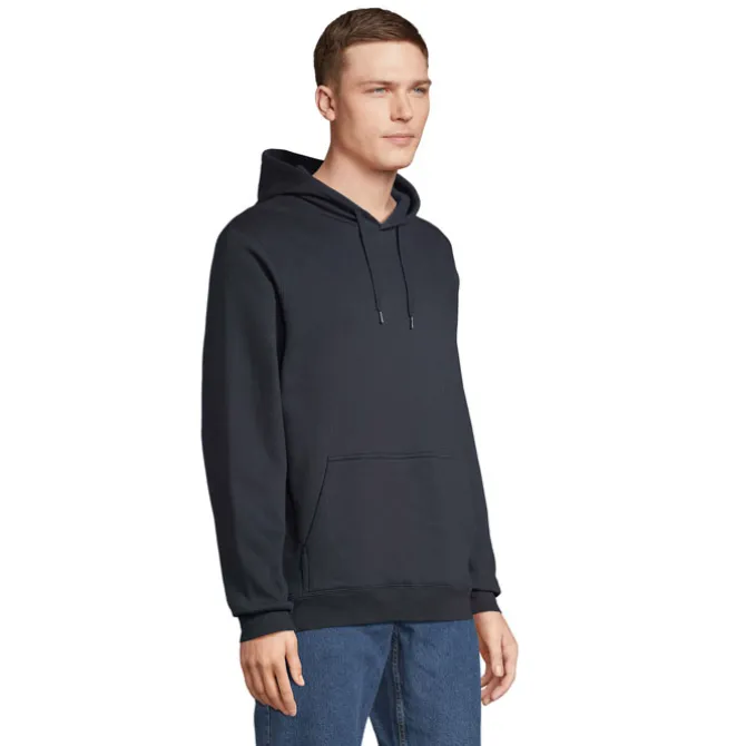 SNAKE sweter z kapturem / Granatowy S47101-NY-S