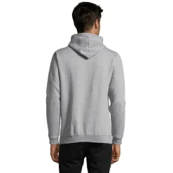 SNAKE sweter z kapturem / Grey melange S47101-GY-4XL