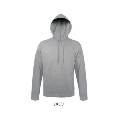 SNAKE sweter z kapturem / Grey melange S47101-GY-XXL