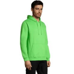 SNAKE sweter z kapturem / Lime S47101-LM-XS