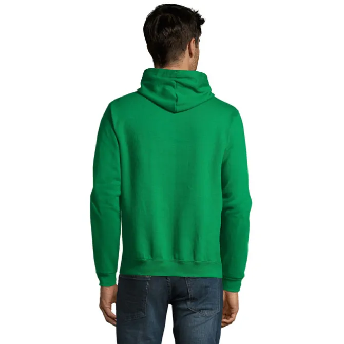 SNAKE sweter z kapturem / Zielony S47101-KG-S