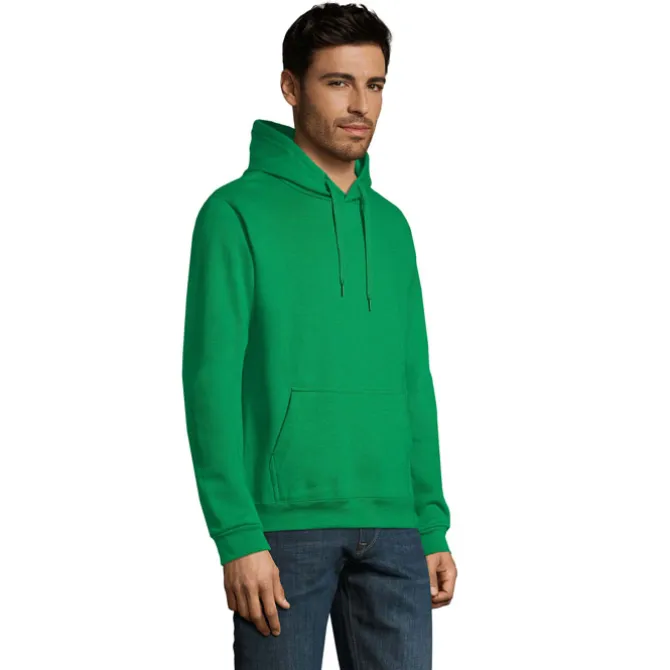 SNAKE sweter z kapturem / Zielony S47101-KG-S