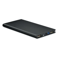 Solarny power bank 8000 mAh / Czarny MO9051-03