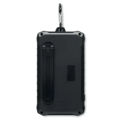 Solarny power bank 8000 mAh / Czarny MO6841-03