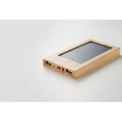 Solarny powerbank 4000 mAh / Drewna MO6509-40