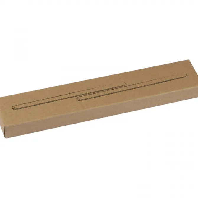 Słomki do napojów szklane 2 szt. 21 cm MARCELINA / Przeźroczysty 8181566