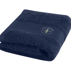 Sophia bawełniany ręcznik kąpielowy o gramaturze 450 g/m² i wymiarach 30 x 50 cm / Antracyt 11700084