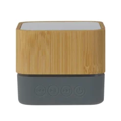 Speaker bamboo square 3W / Szary LT91290-N0061