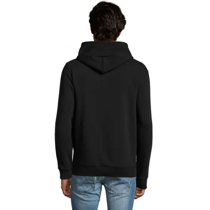 SPENCER męska bluza 280g / Czarny / Czarny opal S02991-BK-XXL