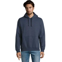 SPENCER męska bluza 280g / Melanż Denim S02991-HD-3XL