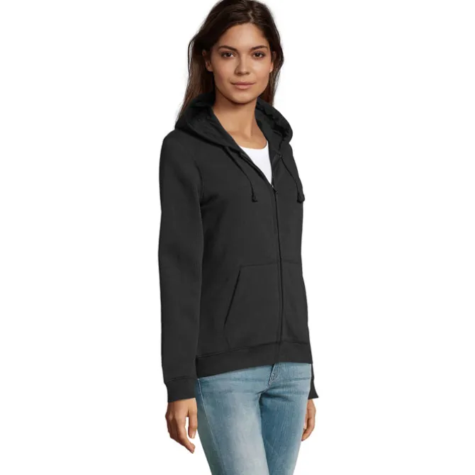 SPIKE HOOD Damskie 280gr / Czarny / Czarny opal S03106-BK-XS