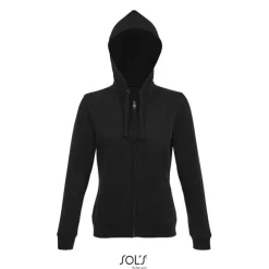 SPIKE HOOD Damskie 280gr / Czarny / Czarny opal S03106-BK-S