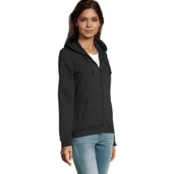 SPIKE HOOD Damskie 280gr / Czarny / Czarny opal S03106-BK-XXL