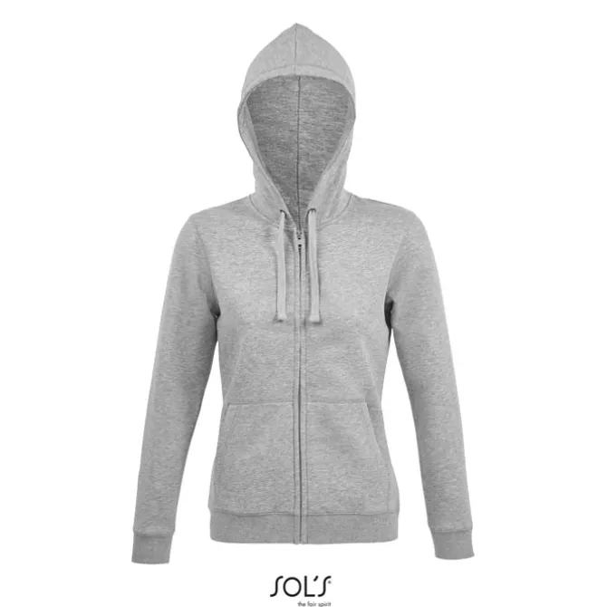 SPIKE HOOD Damskie 280gr / Grey melange S03106-GY-L