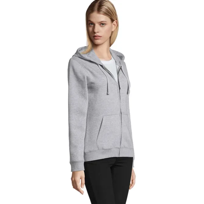 SPIKE HOOD Damskie 280gr / Grey melange S03106-GY-L
