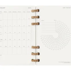 Spiralny kalendarz MOLESKINE / Czarny VM790-03/2026