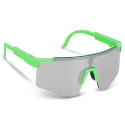 Sportowe okulary przeciwsłoneczne Tom R-PC z lustrzanymi soczewkami UV400 / Asortyment fluoru / zielony LT86730-N9931
