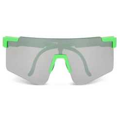 Sportowe okulary przeciwsłoneczne Tom R-PC z lustrzanymi soczewkami UV400 / Asortyment fluoru / zielony LT86730-N9931