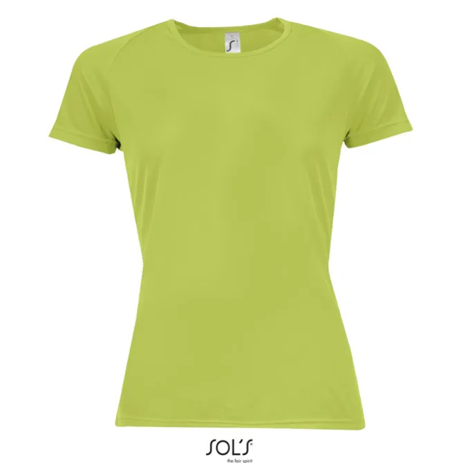 SPORTY Damski T-Shirt 140g / Apple Green S01159-AG-M