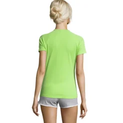 SPORTY Damski T-Shirt 140g / Apple Green S01159-AG-XL