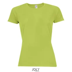 SPORTY Damski T-Shirt 140g / Apple Green S01159-AG-S