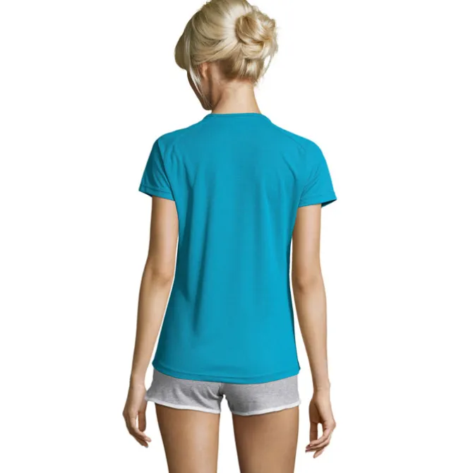 SPORTY Damski T-Shirt 140g / Aqua S01159-AQ-M