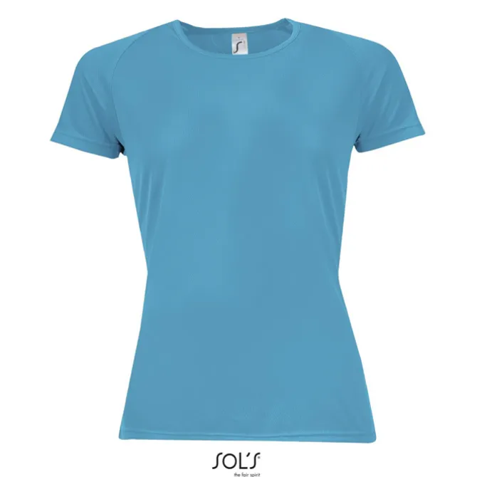 SPORTY Damski T-Shirt 140g / Aqua S01159-AQ-M